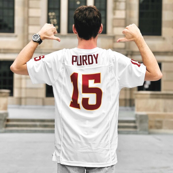 Retro Brand I-State Purdy White Replica Jersey